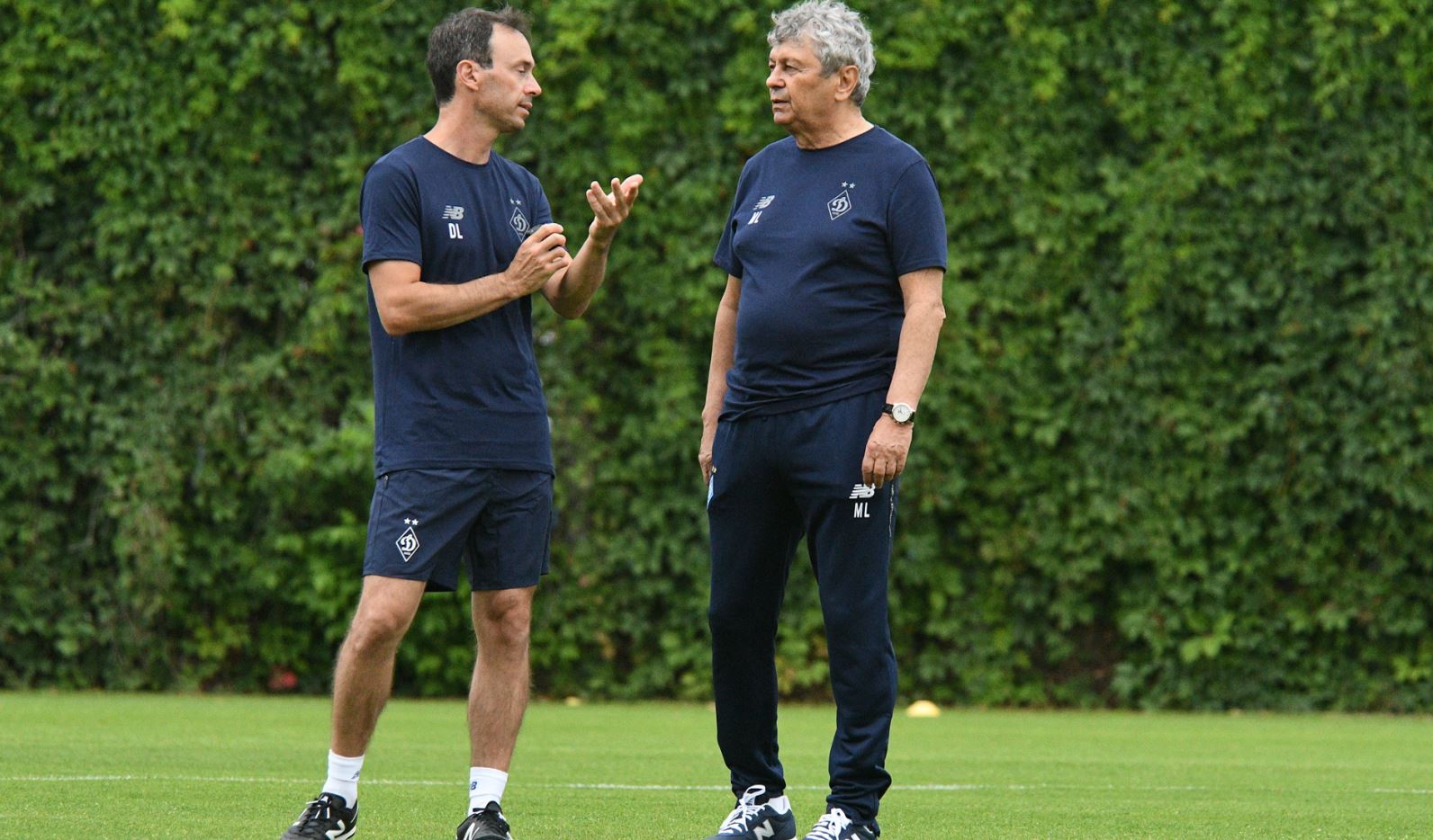 Mircea Lucescu si Diego Longo