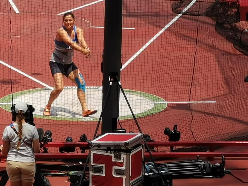 Bianca Ghelber a reușit să ajungă în finala olimpică la aruncare a ciocanului