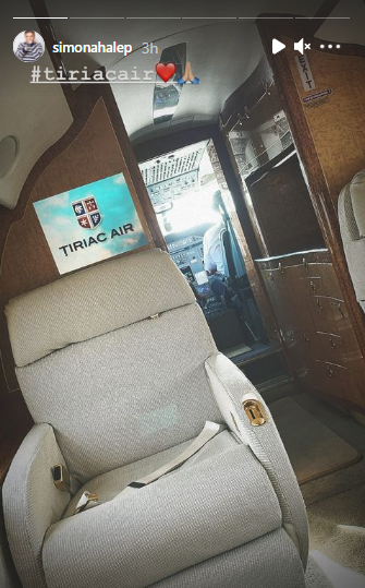 Postarea Simonei Halep de pe Instagram