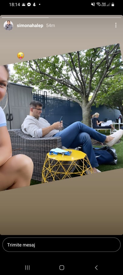 Postarea de pe Instagram a Simonei Halep
