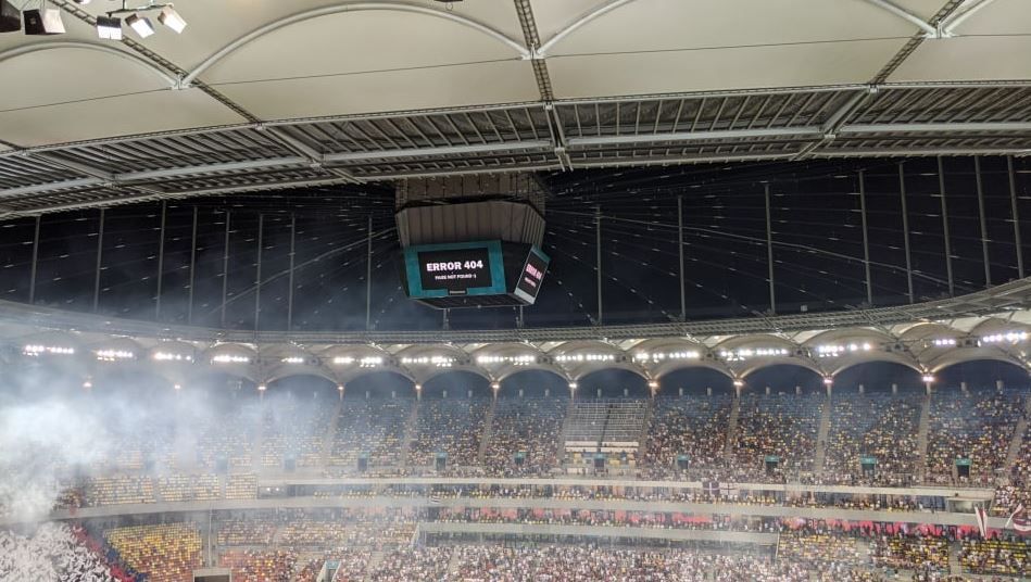 Tabela de marcaj de pe Arena Națională s-a stricat