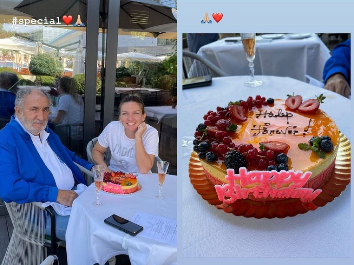 Fotografia postată de Simona Halep pe Instagram
