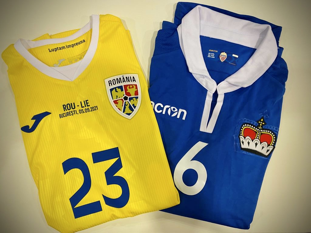 România va juca în echipament galben cu Liechtenstein