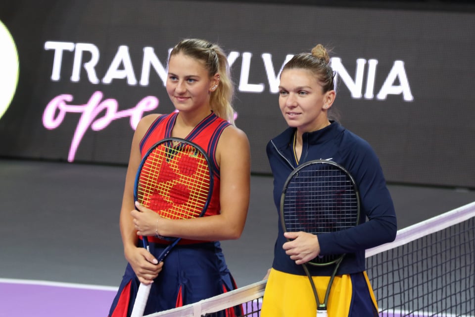 Simona Halep și Marta Kostyuk