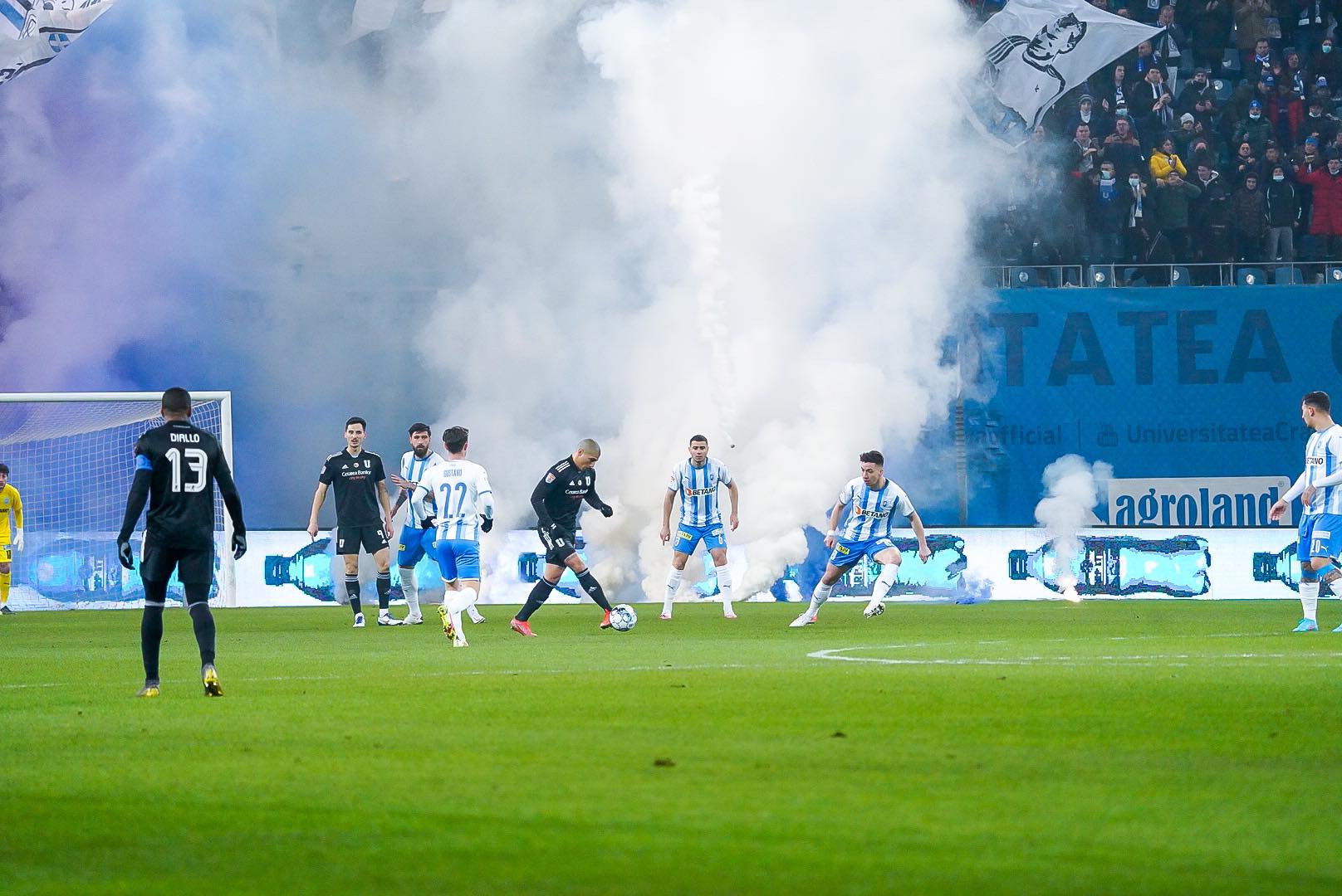 C SU Craiova - FC U Craiova. Sursă FOTO: Playsport.ro