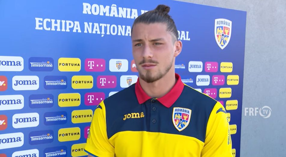 Radu Drăguşin are 5 selecţii pentru naţionala tricoloră 