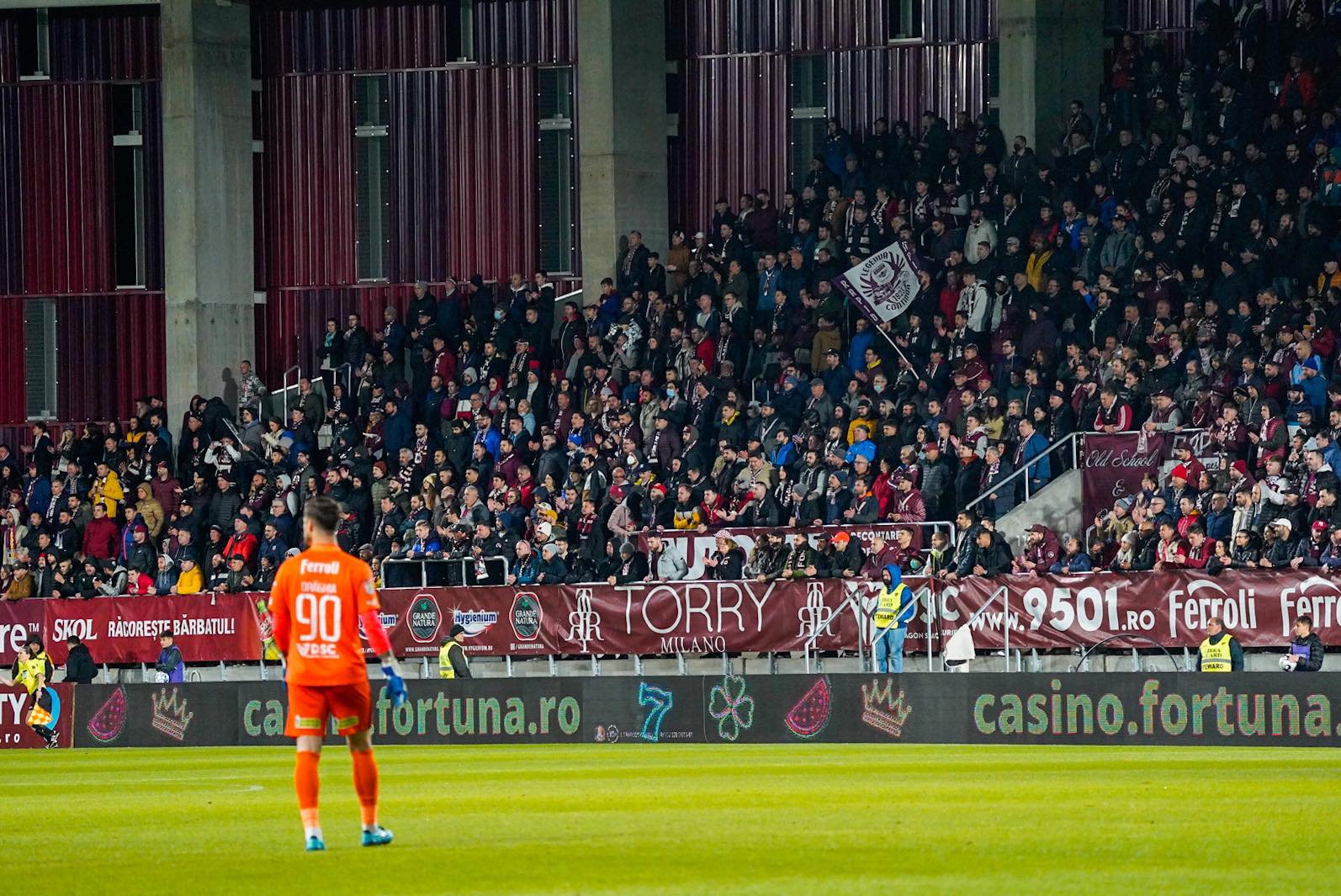 Rapid domină copios în duelul cu Gaz Metan. Ocazii mari la poarta medieșenilor