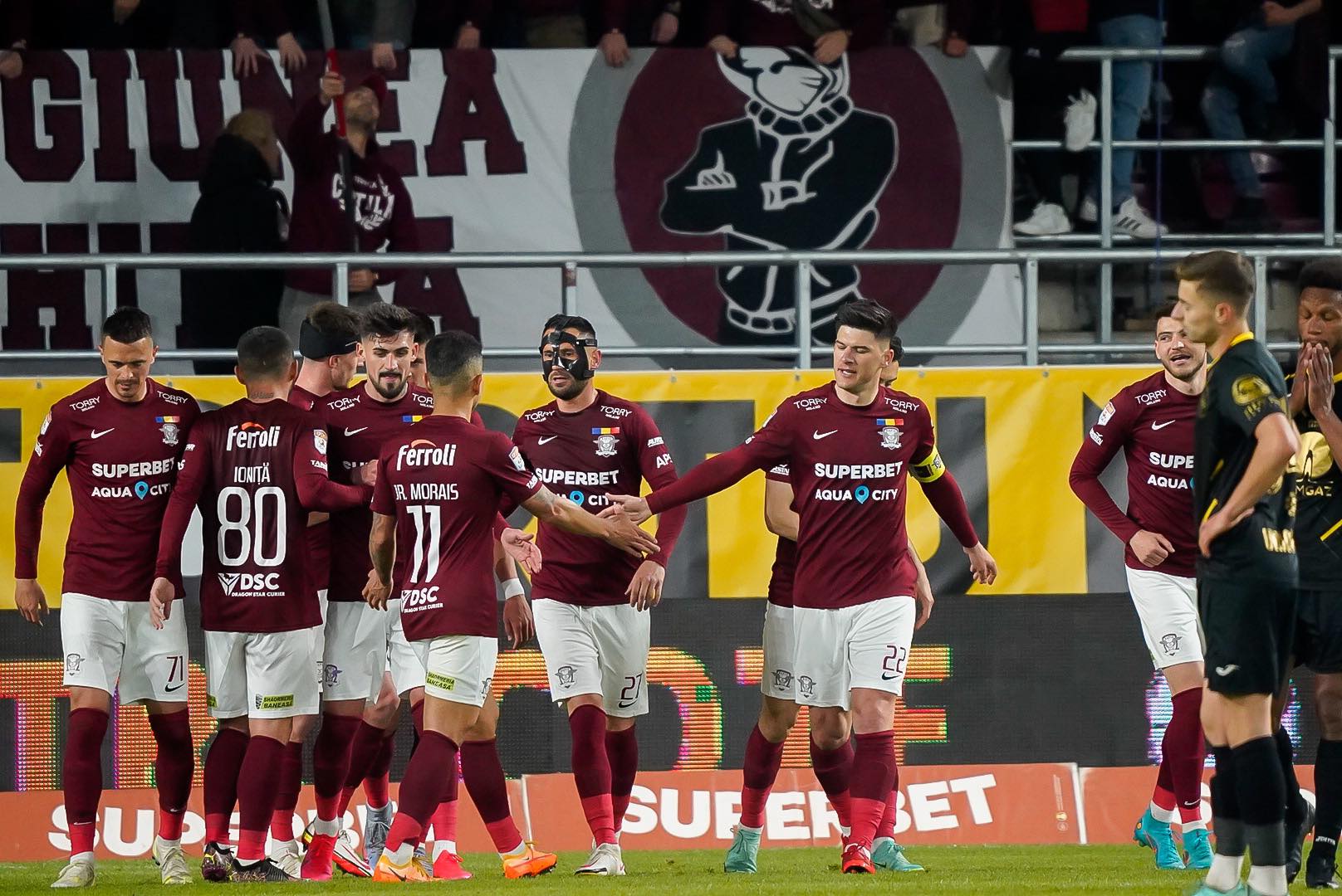 Rareș Ilie își trece o dublă în cont în duelul cu Gaz Metan