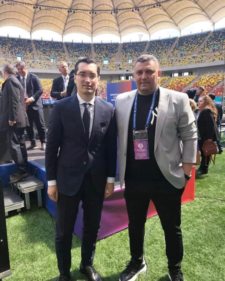 Răzvan Burleanu, împreună cu Iulian Cojocaru la Adunarea Generală