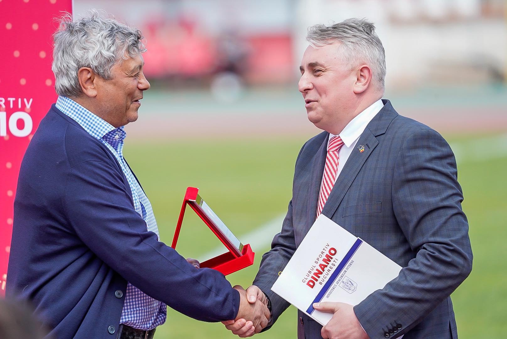 Mircea Lucescu si Lucian Bode