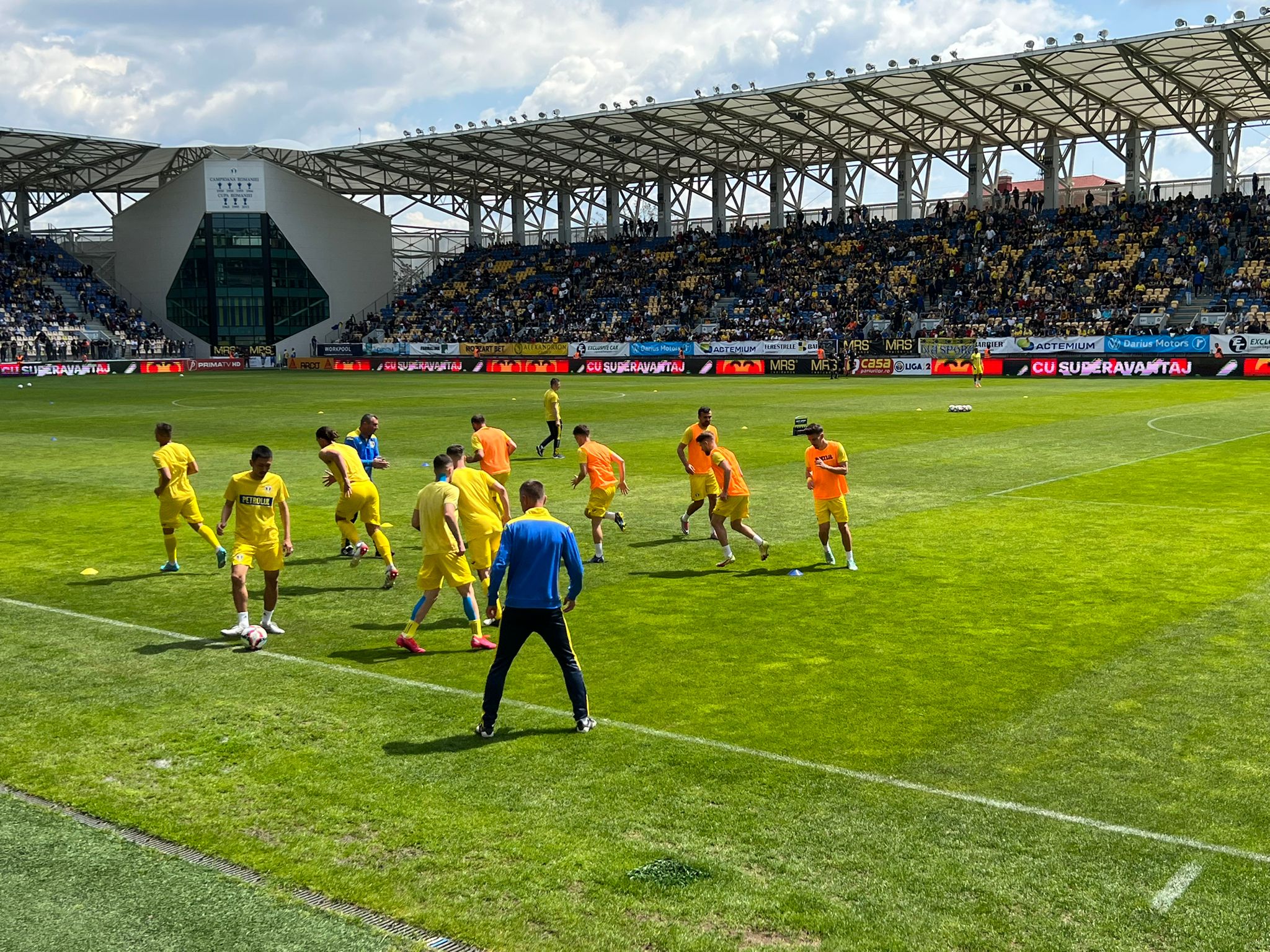 BUCURESTI - LIGA 2 - PLAY OFF - CSA STEAUA BUCURESTI - PETROLUL PLOIESTI - 2  APR 2022 - Inquam Photos