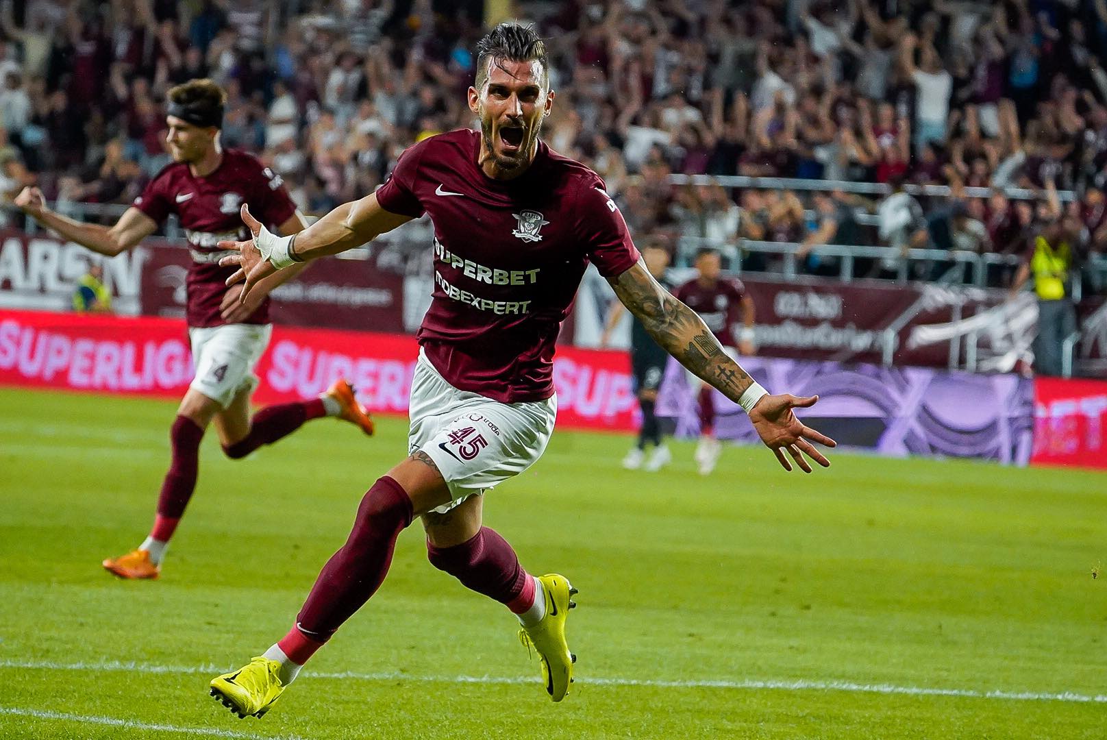 Marko Dugandzic a reulit un singur gol în 13 meciuri jucate în Superligă pentru CFR, în stagiunea precedentă 