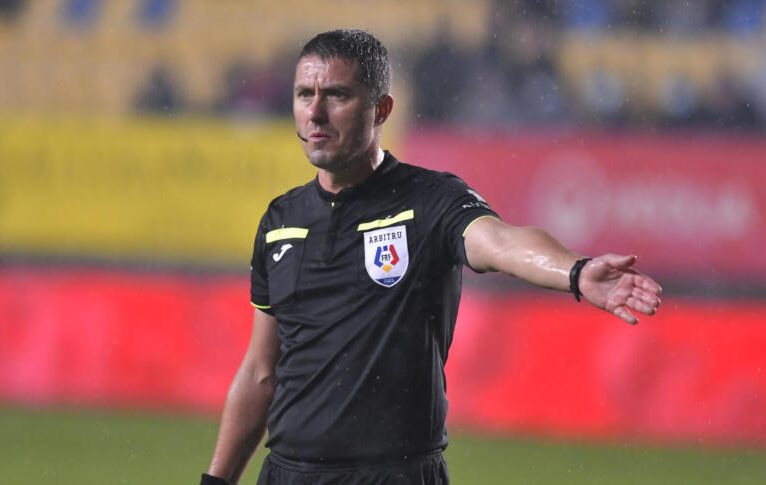 Arbitrul Adrian Cojocaru, Foto FRF 