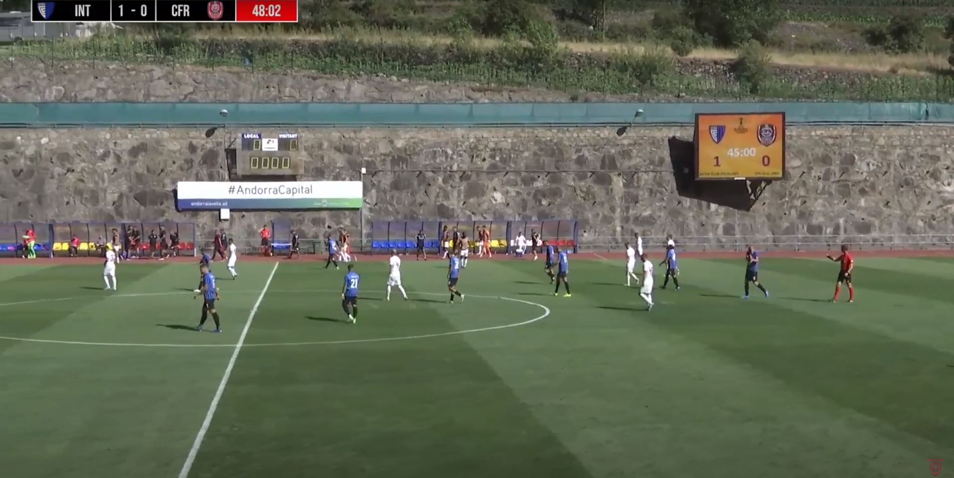 Pauză în Andorra! CFR, dominată copios