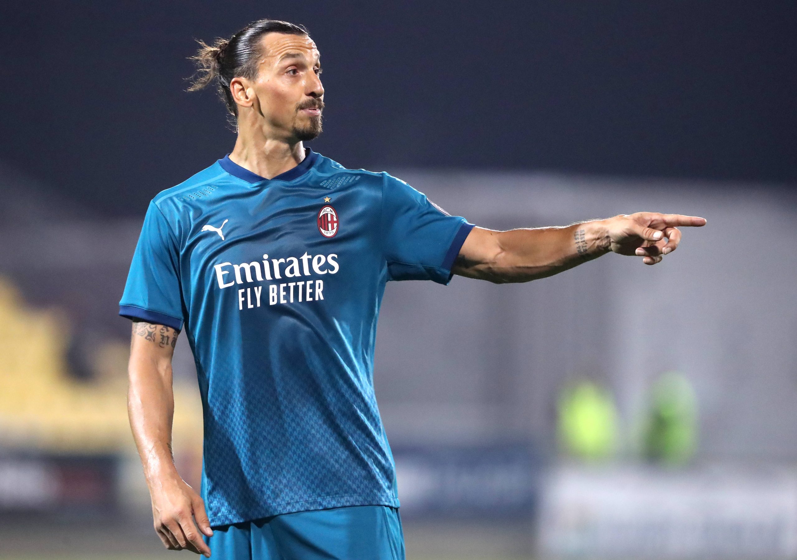 Zlatan Ibrahimovic a mai jucat la AC Milan şi în perioada 2010-2012. FOTO Imago images 