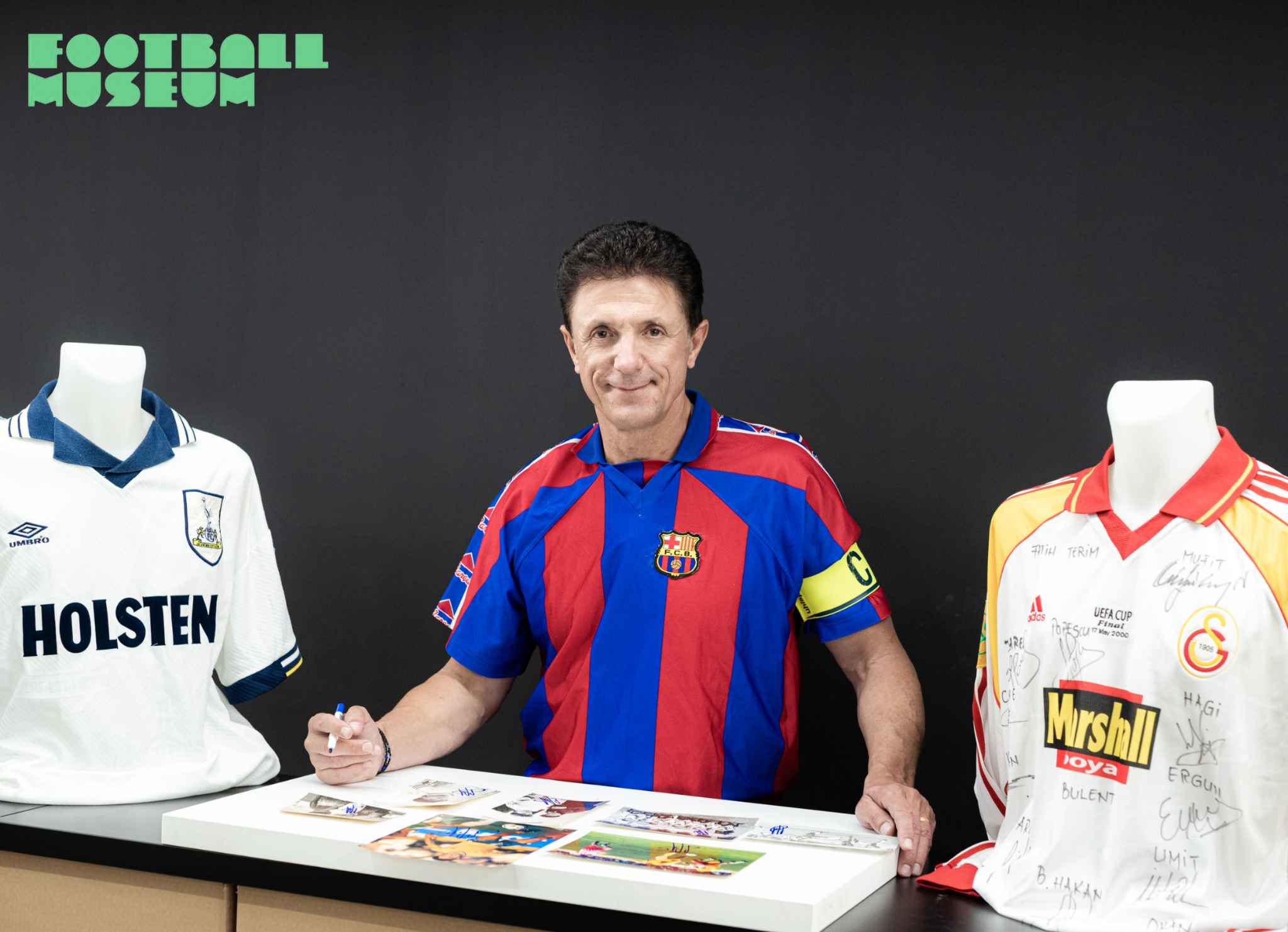 Gica Popescu x Football Museum Bucharest