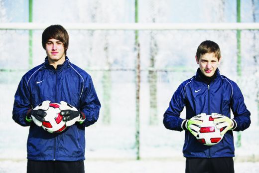 Valentin Cojocaru și Ionuț Radu, în 2013