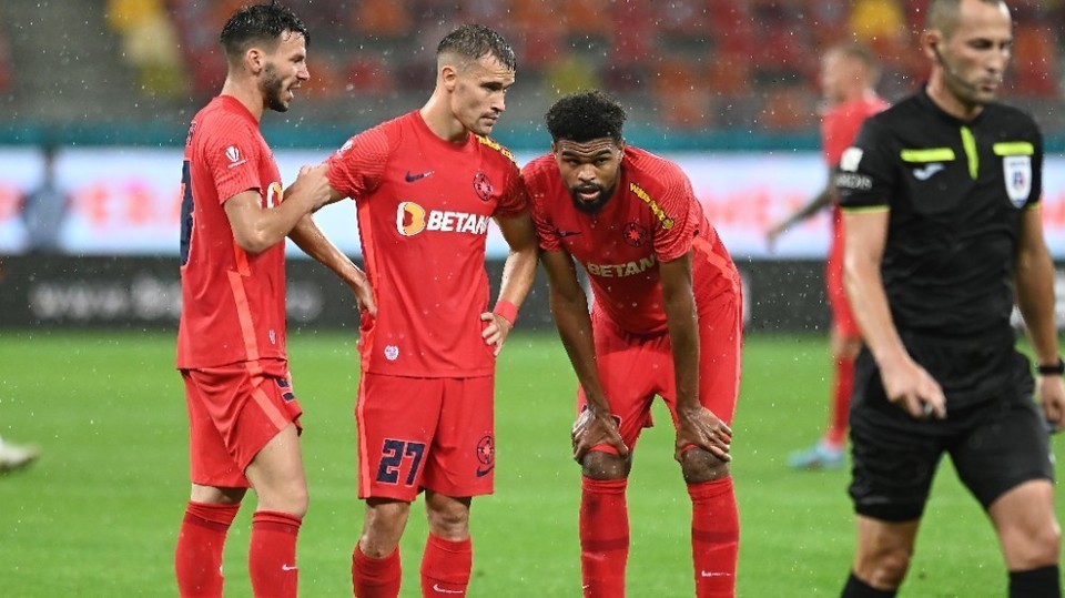 Edjouma a şi marcat în meciul cu Universitatea Craiova, după ce a scăpat de eliminare cu FC Voluntari 