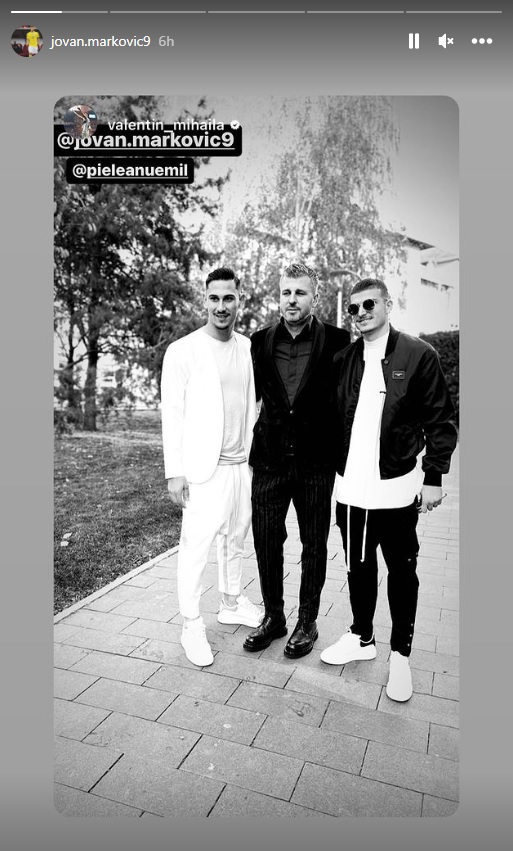 Markovic a petrecut aseară la boteul fiului său 