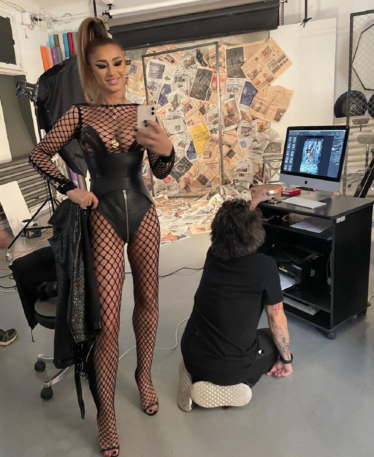 Fotografia postată de Anamaria Prodan pe Instagram în cursul zilei de joi, 15 decembrie