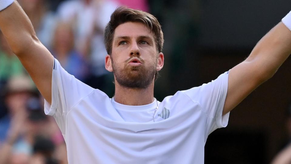 Cameroon Norrie este pe locul 14 mondial şi s-a întâlnit în carieră de două ori cu Djokovic, de fiecare dată fiind învins 