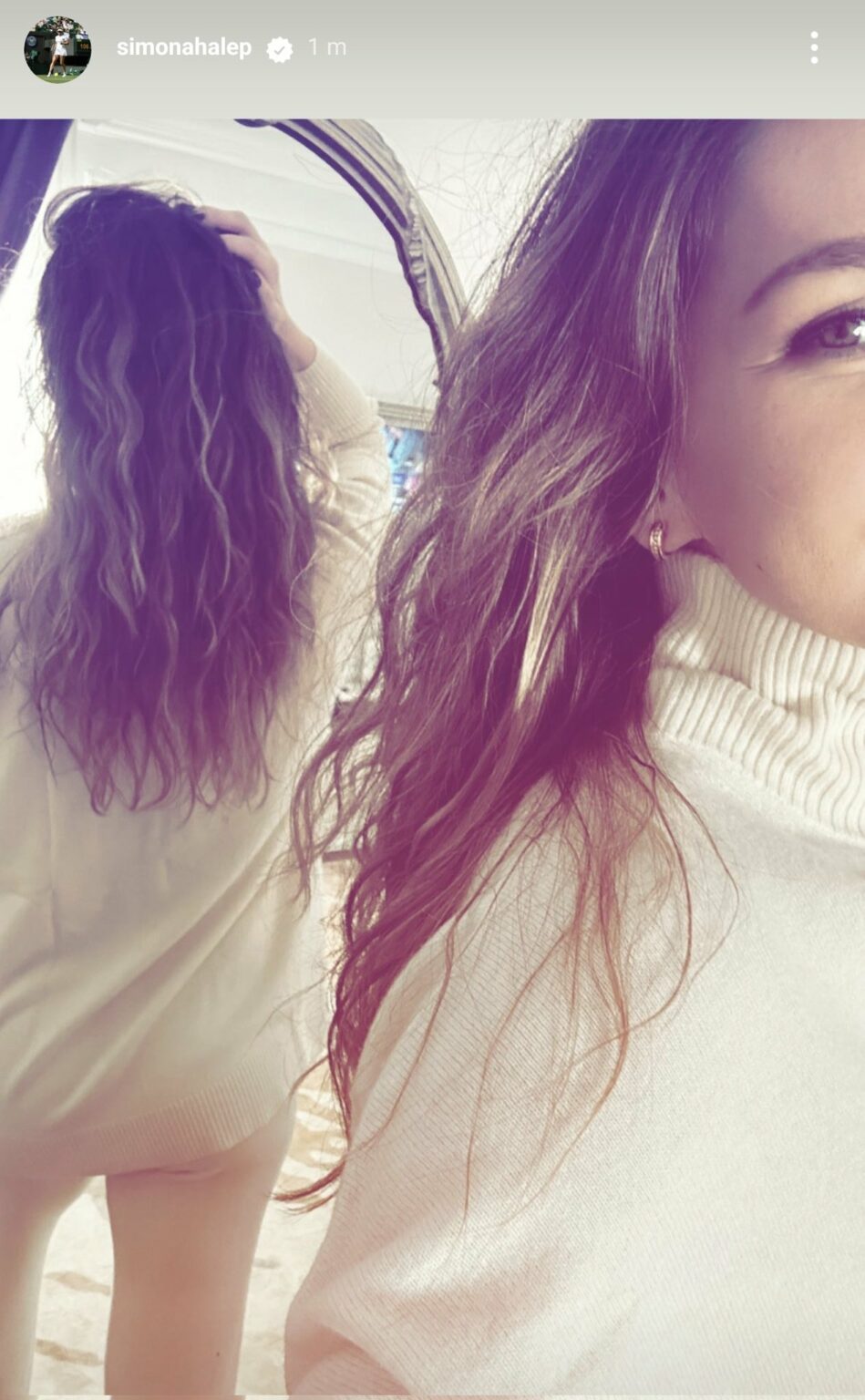 Halep a aprins imaginaţia fanilor cu ultima postare 