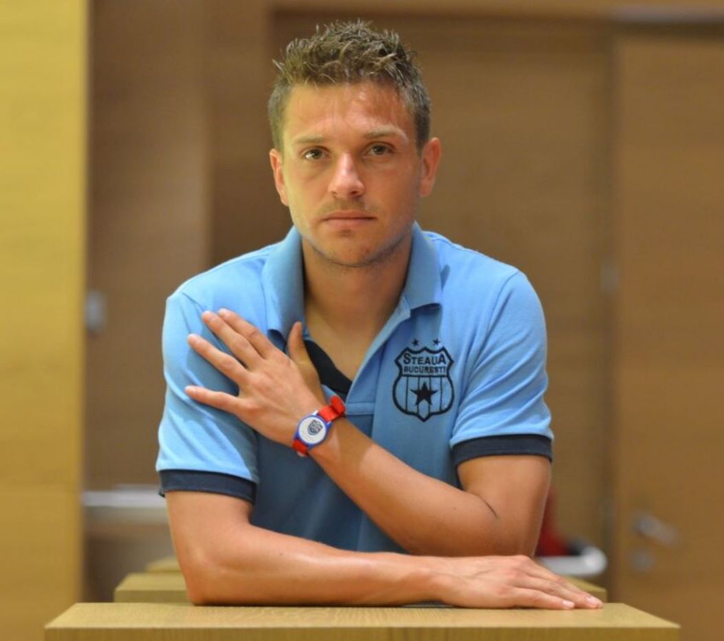 Tiberiu Bălan, în tricoul celor de la FCSB