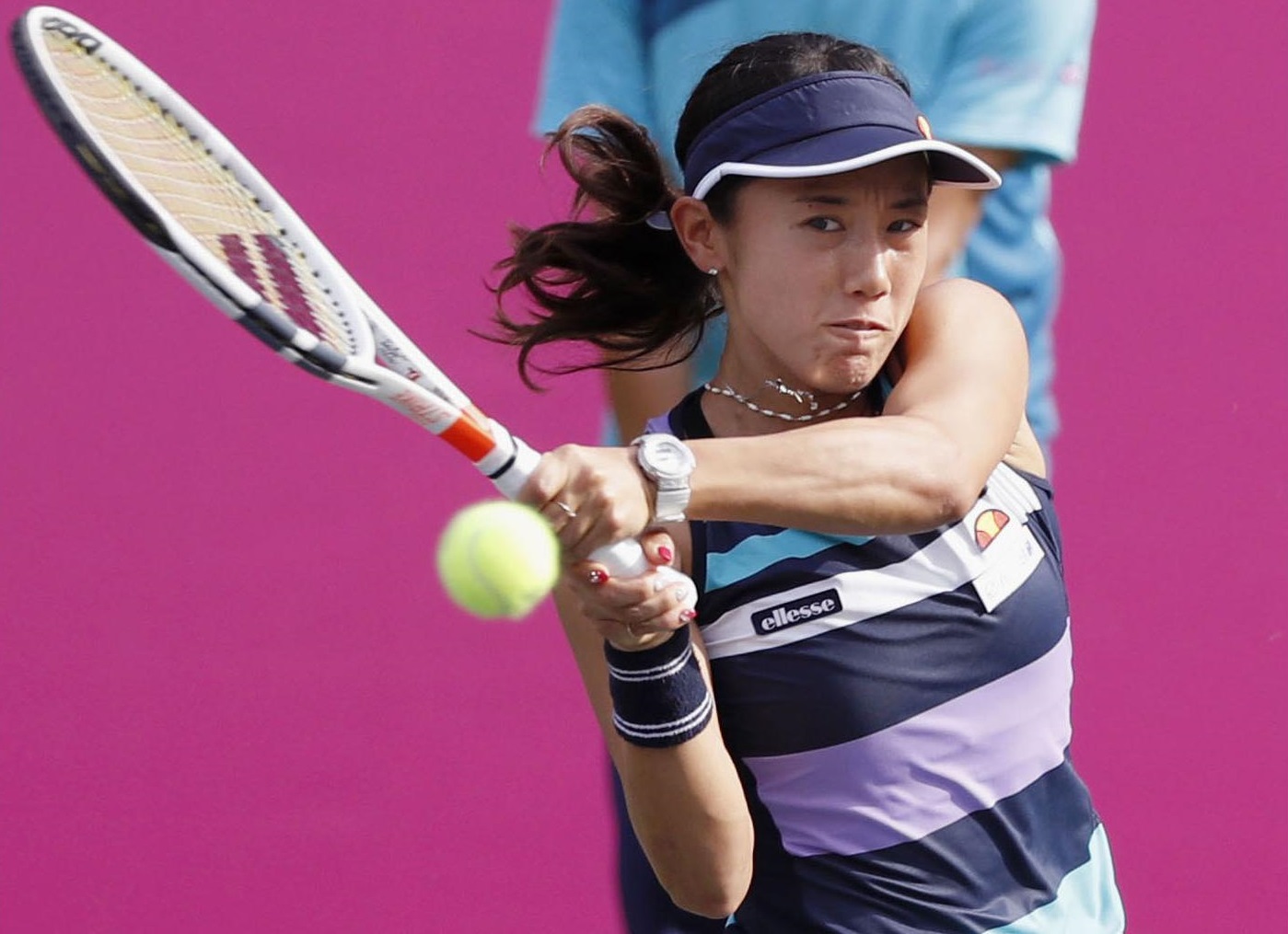 Miyu Kato are 28 de ani şi este partenera Monicăi Niculescu la Abu Dhabi 