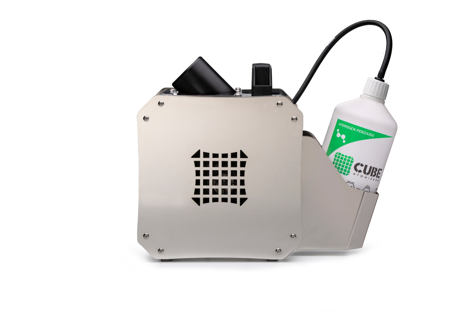 Aşa arată un nebulizator cprecum cele distribuite de firma deţinută de fostul procuror 