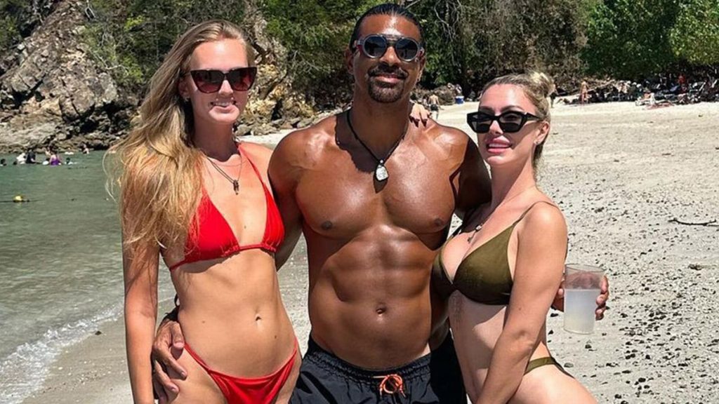 David Haye și Sian Osborne / FOTO: Image: Instagram)