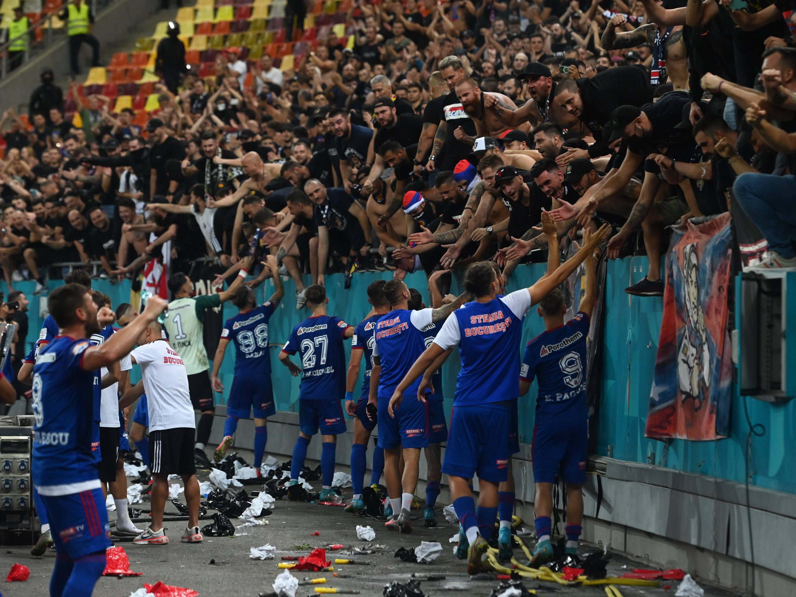 Steliştii s-ar bucura să poată să se lupte pentru obiectivul mult dorit al promovării, Copyright: xRazvanxPasarica/SPORTxPICTURESx