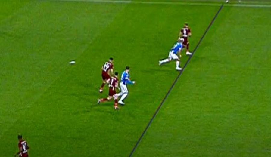 Poziția de offside pe care o reclamă CFR la golul Craiovei