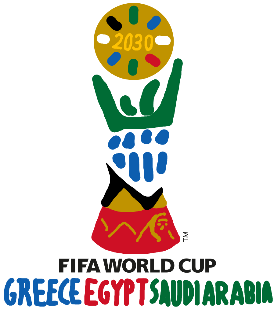 Acesta ar putea fi logul competişiei de peste 7 ani în cazul în care FIFA va oferi celor trei ţări organizarea 