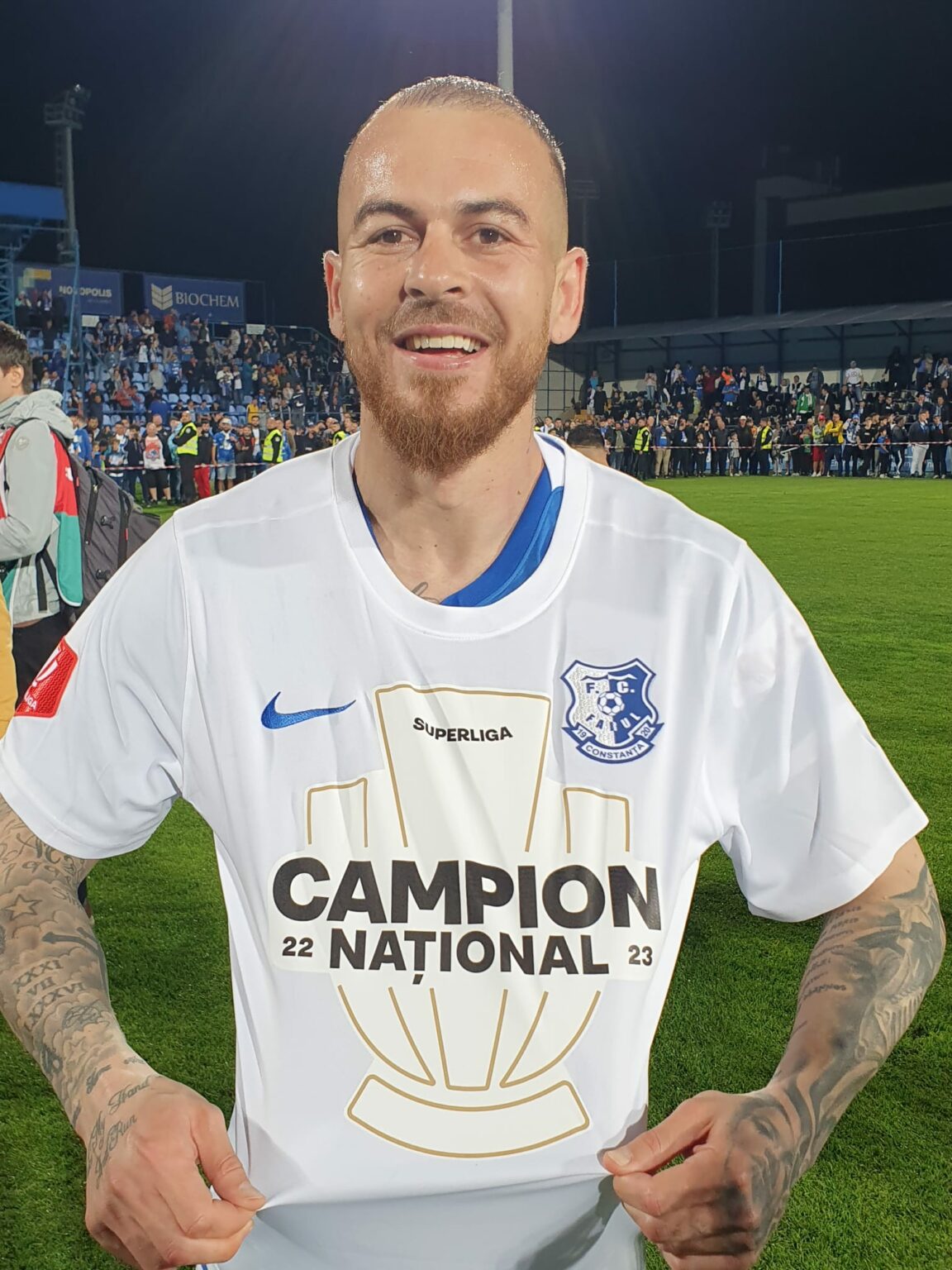 Alibec a devenit pentru a treia oară campion al României după ce a mai luat titlul cu Astra şi CFR Cluj 