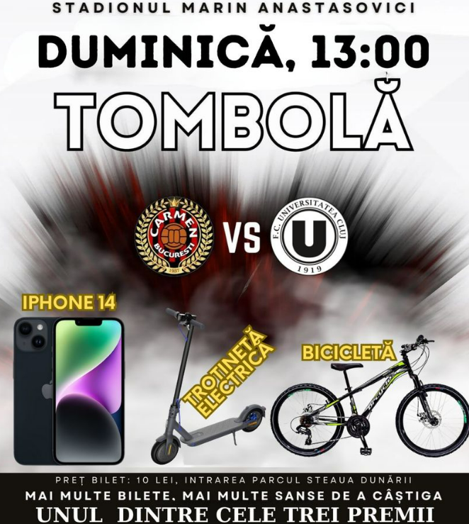 Acesta este anunţul clubului pe o reţea de socializare 