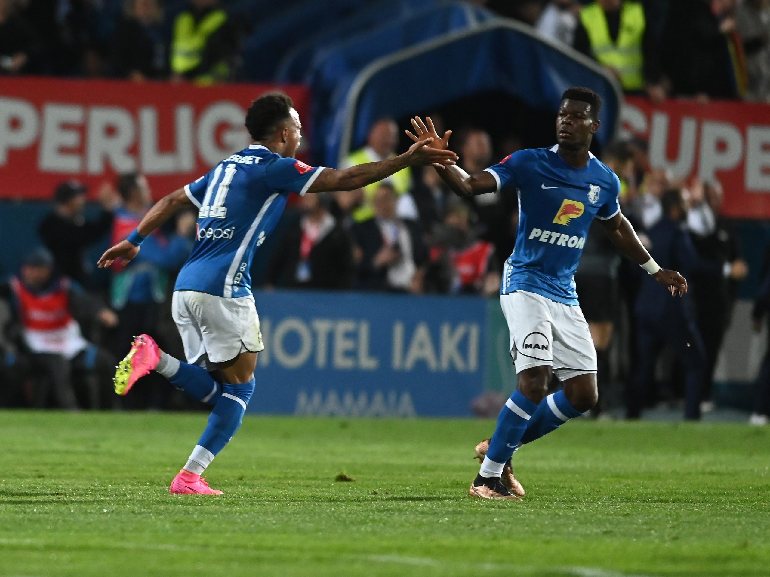 Mateus Santos a redat speranţele pentru Farul în finalul primei reprize cu golul de 1-2 © FOTO:Razvan Pasarica/SPORT PICTURES