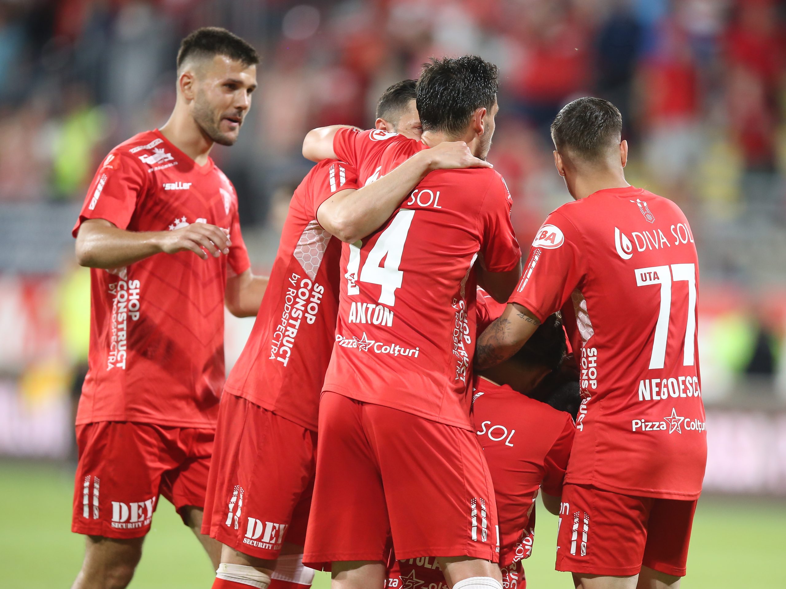 UTA a evitat cu greu retrogradarea în sezonul recent încheiat al campionatului © FOTO:Ciprian Petcut/SPORT PICTURES