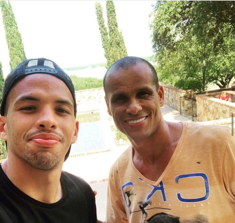Rivaldinho și Rivaldo / Instagram