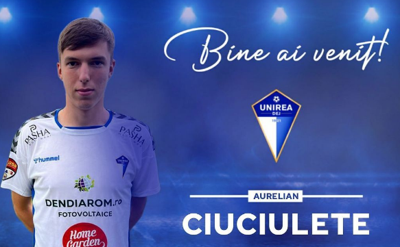 Unirea Dej a anunțat oficial semnarea lui Ciuciulete