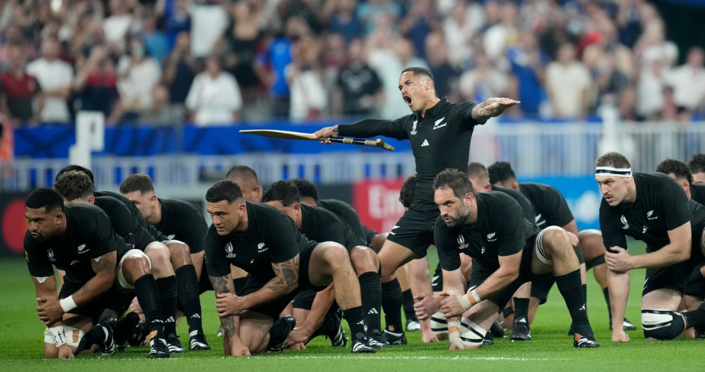 Moment impresionat în debutul Mondialului de Rugby. Ritualul neo ...