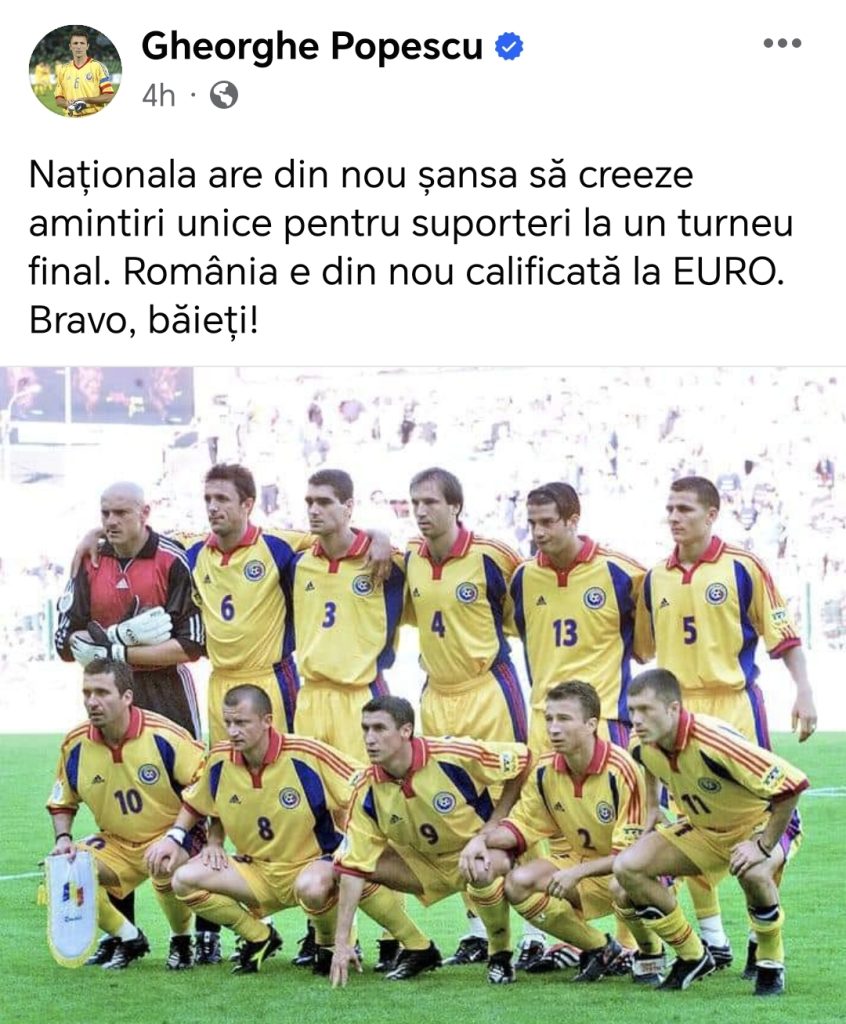 Postare Gică Popescu 
