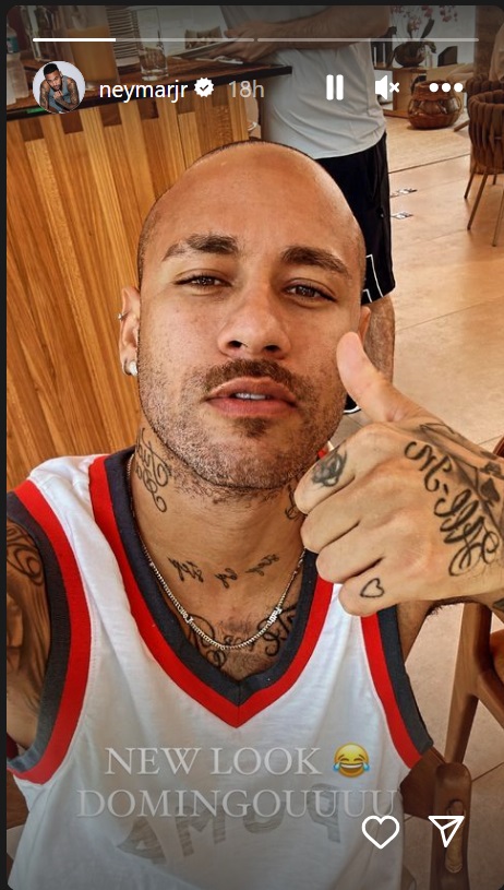 Noul look al lui Neymar